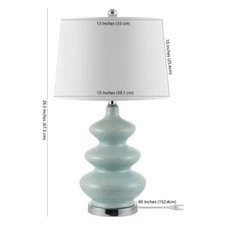 Safavieh BRIELLE 26.5" TABLE LAMP, Reduced Price 2172740747 TBL4282A
