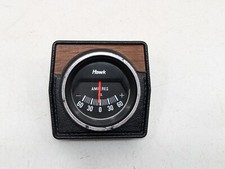 Vintage Hawk Under Dash AMP Gauges Amperes D.C. 60s 70s Hot Rod Accessory Used