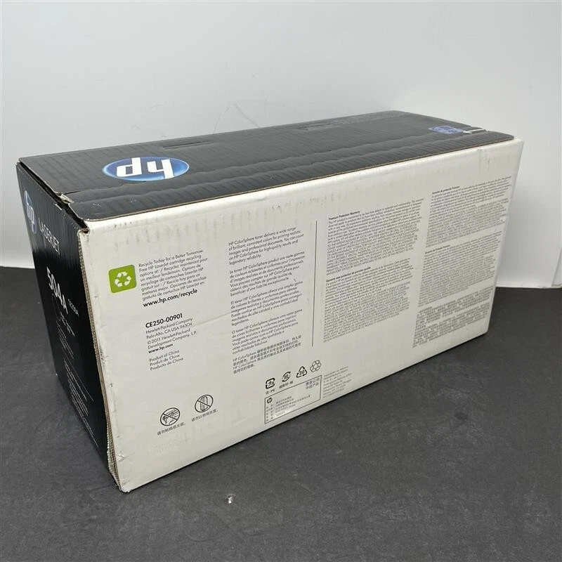Cartucho de tóner HP LaserJet 504A - CE250A, negro Foto 4 de 4