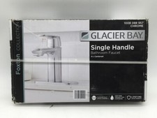 Glacier Bay Foxton Single-Handle Single-Hole Bathroom Faucet in Chrome