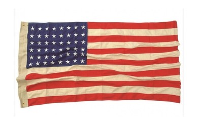 USA Flagge US Flag Vintage 48 Stars Cotton Fahne 90 X 150 cm