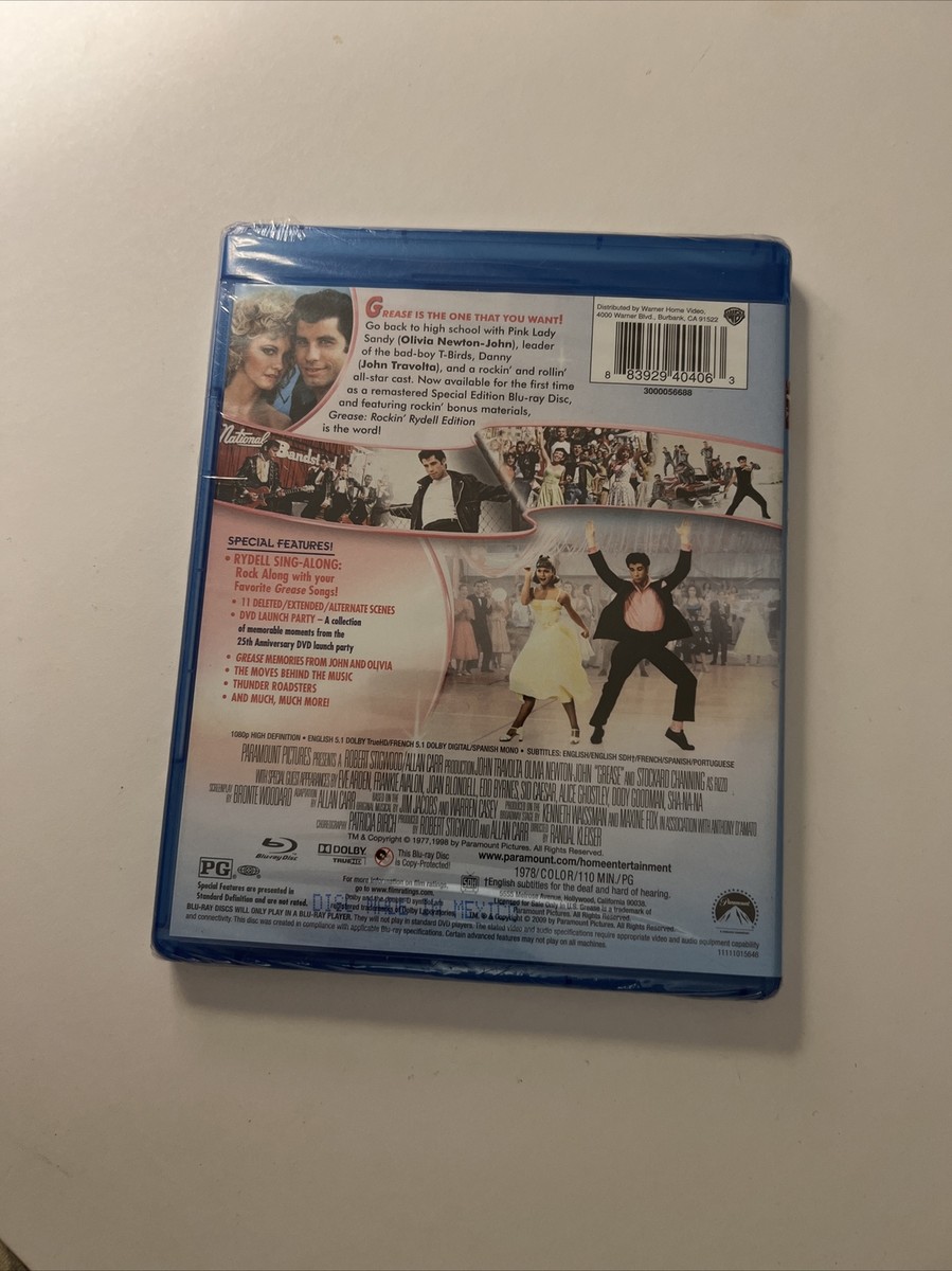 Grease Rockin' Rydell Edition Blu-ray 2009 Paramount