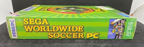 SEGA WORLDWIDE SOCCER PC 1996 BIG BOX VIDEOGAME SEGA SPORTS NEW SEALED SIGILLATO - Picture 6 of 7
