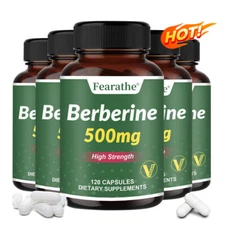 Berberine 500 Mg High Strength Healthy Blood, Sugar & Cholesterol,Immune Support