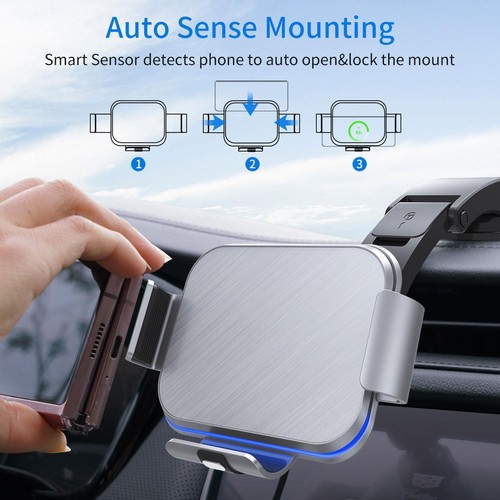 For Samsung Fold 4/3 Folding Screen Mobile Phone Car Z3 Holder Charger Z5J6 - Picture 7 of 12