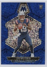 2024 Panini Mosaic Rookies Blue Sparkle Prizm /96 Joe Milton III #397 0fo5