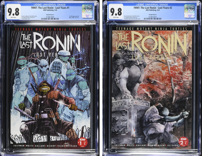 TMNT The Last Ronin Lost Years #1 #2 CGC 9.8 CVR C VARIANT SET ! IDW COMICS NM