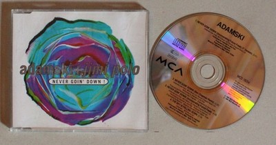 Adamski + Jimi Polo Never Goin' Down ! EU CDSingle 1991