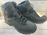 Hanwag Banks GTX Hiking Boot Mens Size 12 Asphalt/Asphalt Lace Up Waterproof