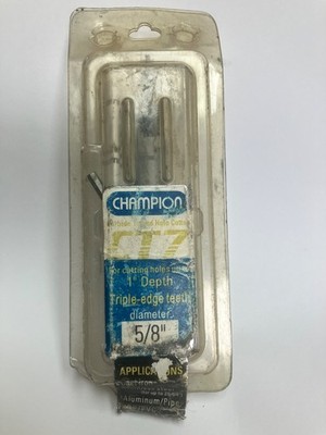 Champion Cutting Tool CT7, 1  Carbide Tipped Hole Saw Cutter 1  Cut Depth, NEW