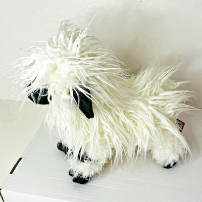Douglas Cuddle Toys Barley Suffolk Sheep 10'' Plush White Stuffed Animal Toy