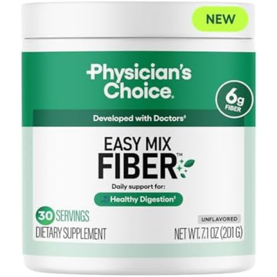 #ad Physician#x27;s CHOICE Easy Mix Fiber for Digestive Health amp; Regularity No Grit $19.99