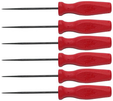 Malco A0 1/8 in. Scratch Awl with Regular Grip, 6-Pack