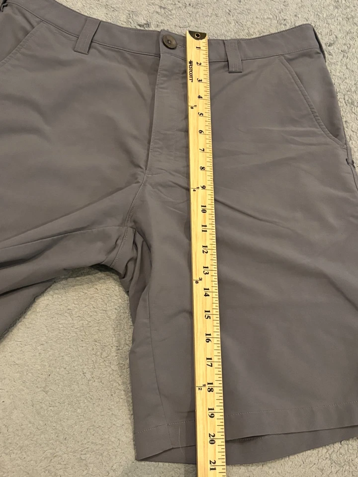 Under Armour UA Golf Shorts Mens 34 (33) Gray Stretch Active Performance Outdoor - Image 4 of 4