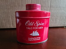 Herren Vintage Old Spice Talkum For Men Kühlend Beruhigend Hoch Saugfähig 100g