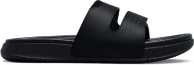 Under Armour Women's Ansa Studio Slides Black/Black/Jet Gray - 3025045-001, Blac