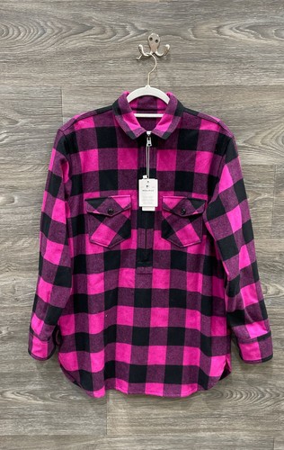 Woolrich Pink/Black Jacket - Size S