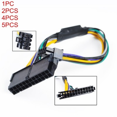 24-Pin to 8-Pin 18AWG ATX Power Supply Adapter Cable for Dell Optiplex Computers