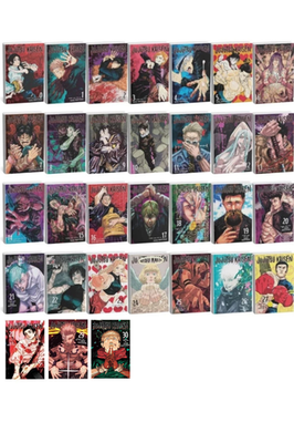Jujutsu Kaisen English Manga Lot Volumes 0-29 Paperback Gege
