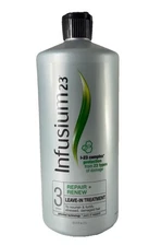 Infusium 23 Repair & Renew Leave-In Treatment Step 3 JUMBO Bottle 1L 80% Full
