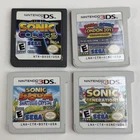 Sonic Nintendo Ds 3ds 4 Game Lot Colors Boom Generations Vs Mario Olympics 2012