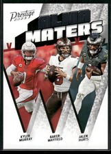 2023 Panini Prestige AM-21 Baker Mayfield Jalen Hurts Kyler Murray Alma Maters