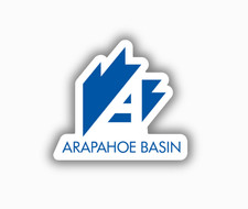 Arapahoe Basin A-Basin Ski Resort Vinyl Printed Sticker