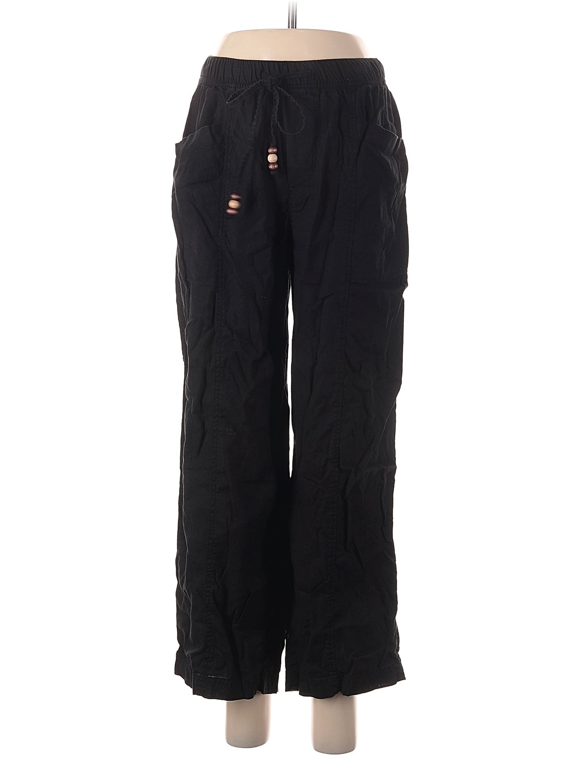 Zara Women Black Casual Pants M