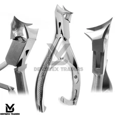 Professional Moon Shape Toe Nail Clipper Podiatry Chiropody Thick Nail Cutter CE