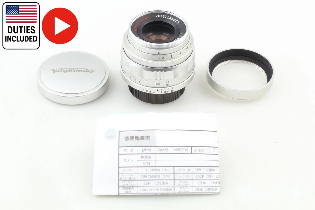 ネ*ク様 Voigtländer 35mm F1.7 Ultron レンズ　中古 Voigtlander ULTRON 35mm f1.7 Aspherical (L39) - 三葉堂寫眞機店