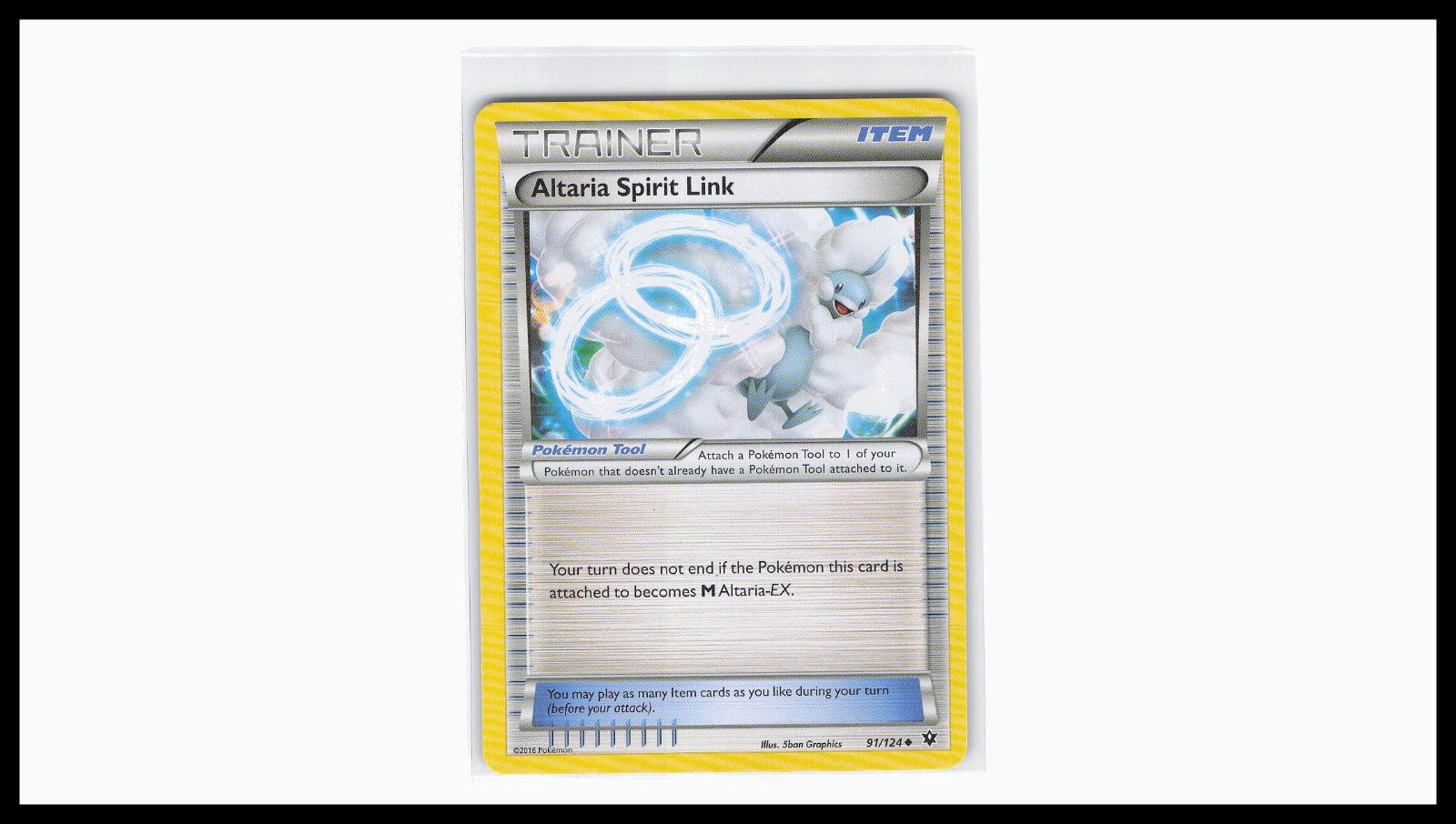 Altaria Spirit Link 91/124 Uncommon Fates Collide Pokemon NM