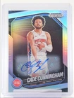 CADE CUNNINGHAM 2024-25 PANINI PRIZM BLACK AUTOGRAPH SILVER C AUTO Q3701