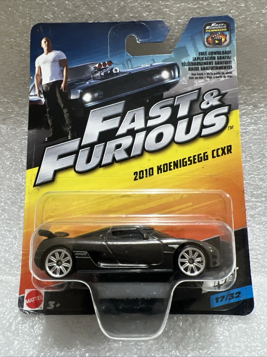 Mattel Fast & Furious 1:55 Scale Diecast Cars, Trucks & Vans for