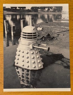 Doctor Who 10.5 x 8 in B&W photo. DOCTOR WHO THE DALEK INVASION OF EARTH