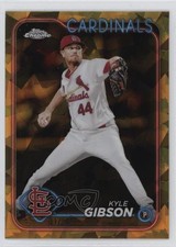2024 Topps Chrome Sapphire Gold 1/50 Kyle Gibson #695 0uh1