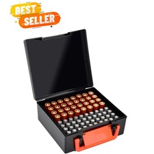 Battery Storage Box for 72 Batteries: Elegant Design, Durable  Water-Repellent