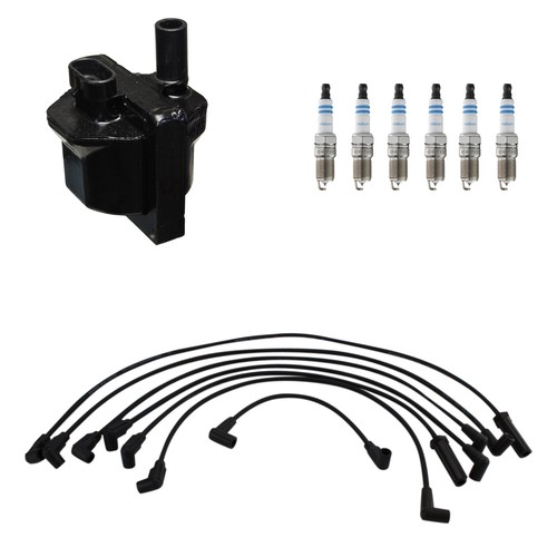 Denso Ignition Coil Wires 6 Bosch Iridium Spark Plugs Kit For Express ...