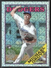 2023-24 Series 2 Michael Grove 2T88C-75 1988 Topps Chrome Silver Pack RC