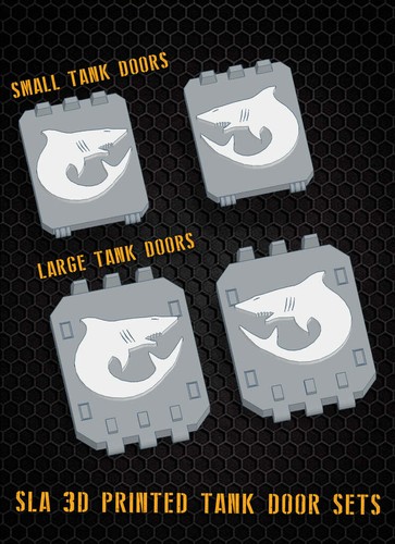 Chapter Customizer Space Sharks bits Compatible w/ Warhammer 40k Space Marines - Picture 17 of 21