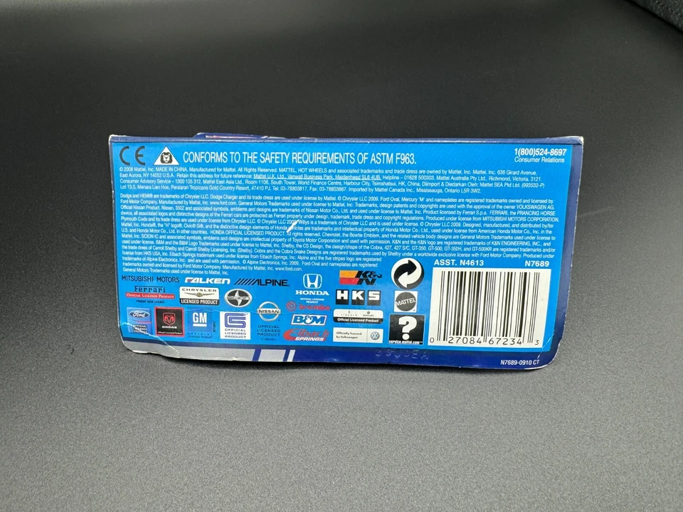 Hot Wheels Mitsubishi Lancer Evolution VIII 8 HIN 1/50 LE Chase 2008 Soft Corner - Image 4 of 4