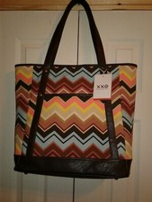 Missoni For Target Colore Zig Zag Large Tote Bag Carryall New