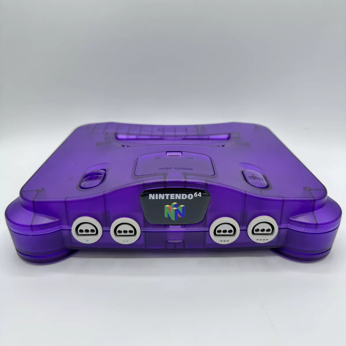 NEW Nintendo 64 N64 Limited Clear Light Purple Custom Console Only Funtastic