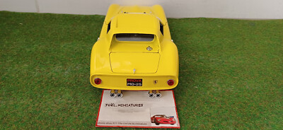 FERRARI 250 GTO 1964 jaune échelle 1/18 d GUILOY voiture miniature de collection