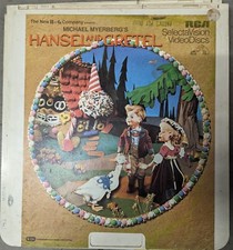 Hansel and Gretel - CED SelectaVision Videodisc, 1954 Film, Constance Brigham