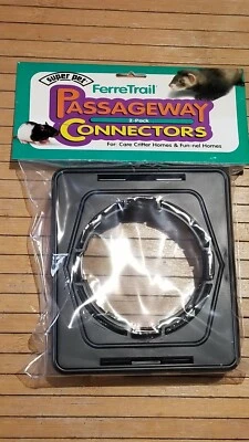 Super Pet FerreTrail Passageway Connectors 2 Pack Black