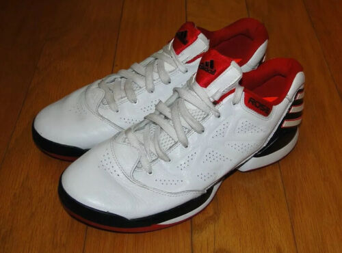 Adidas Rose 2.5 Low Basketball Shoes Size 11 White Red Men&#039;s G56190 | eBay