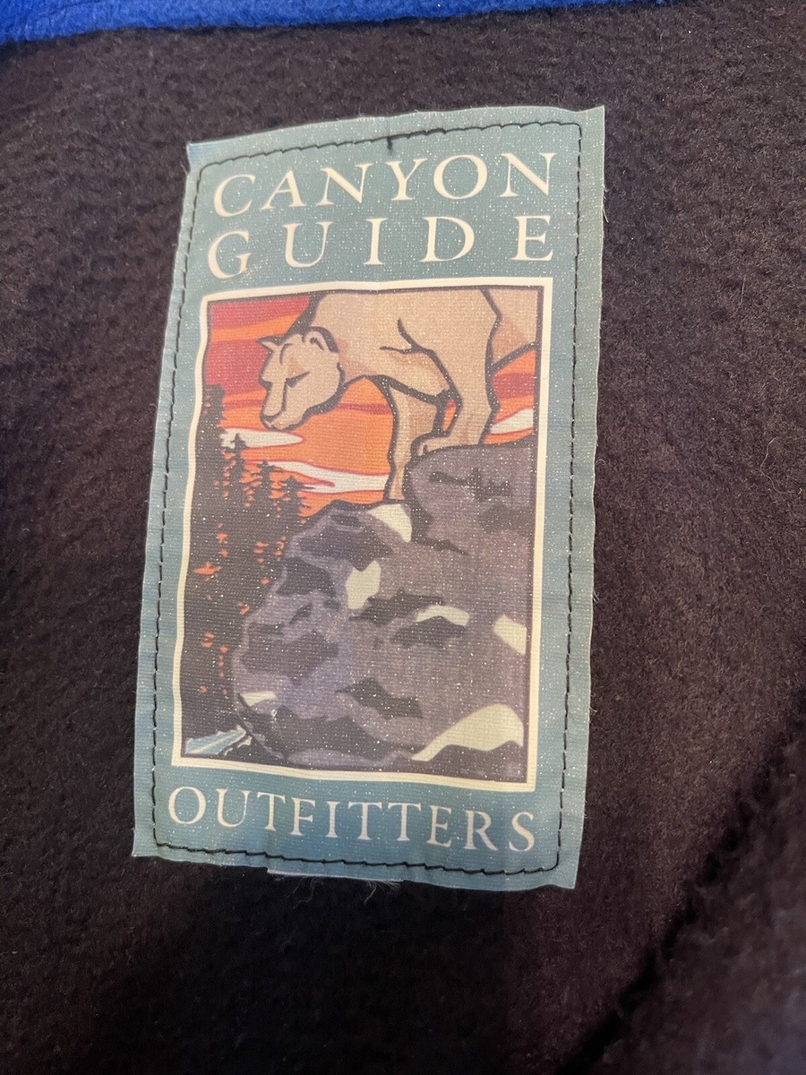 Vintage 90s Canyon Guide Outfitters Aztec Native Lined Jacket