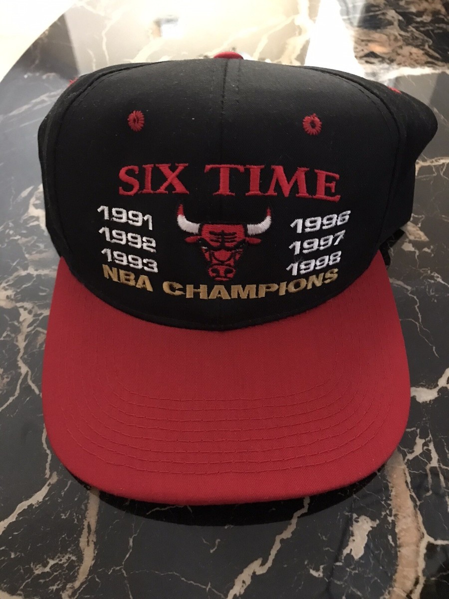 Chicago Bulls NBA Championships 91-98 Season Headmaster Vintage