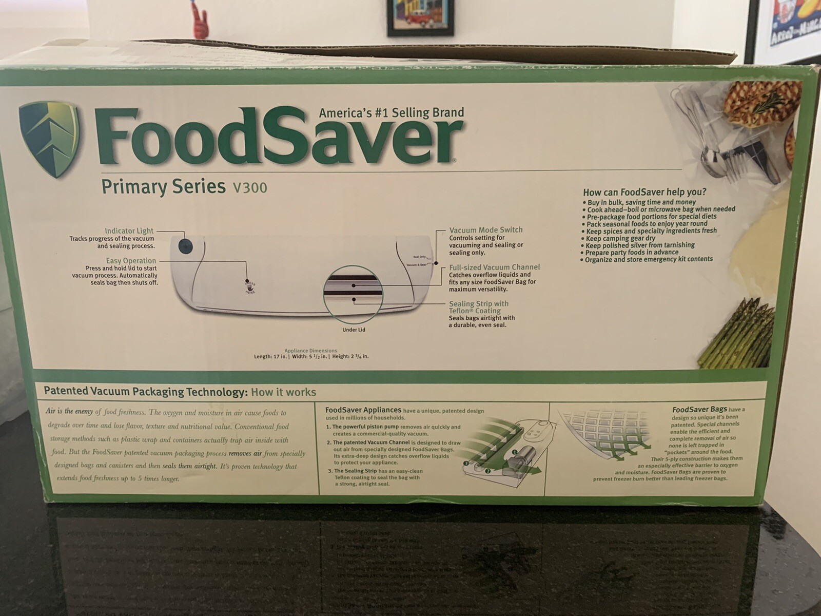 Tilia FoodSaver V300 Vacuum Food Sealer System for sale online eBay