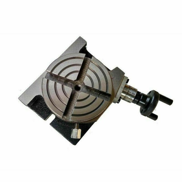 Rotary Table 80 mm 3 Inch Horizontal And Vertical 4 Slots ...